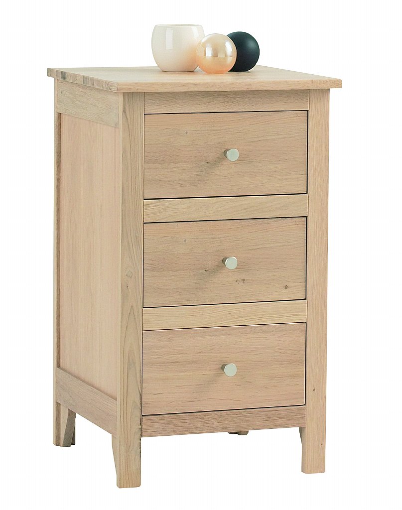 Corndell - Nimbus 3 Drawer Bedside Chest Corndell - Nimbus 3 Drawer Bedside Chest